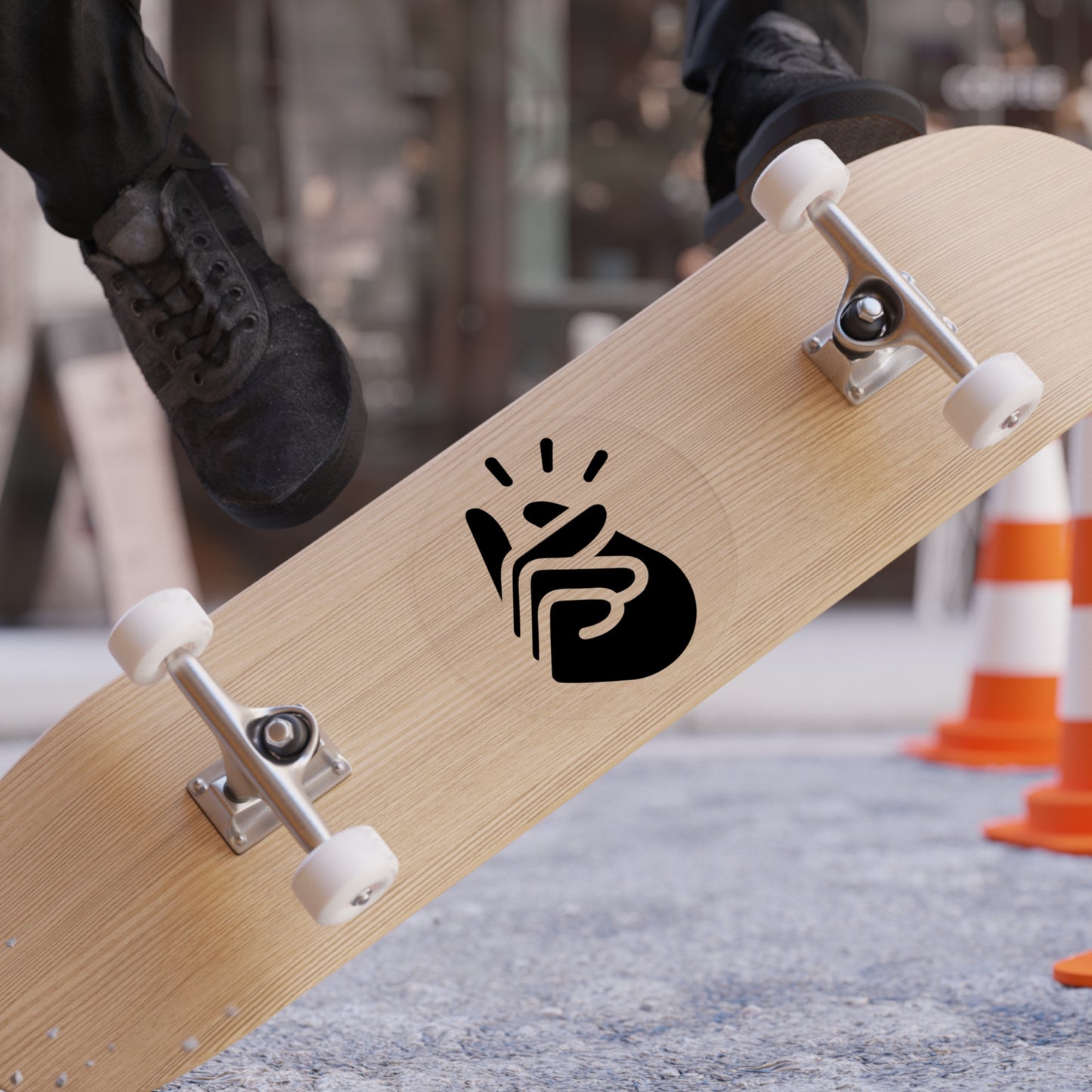 Transparent Outdoor Stickers, Round