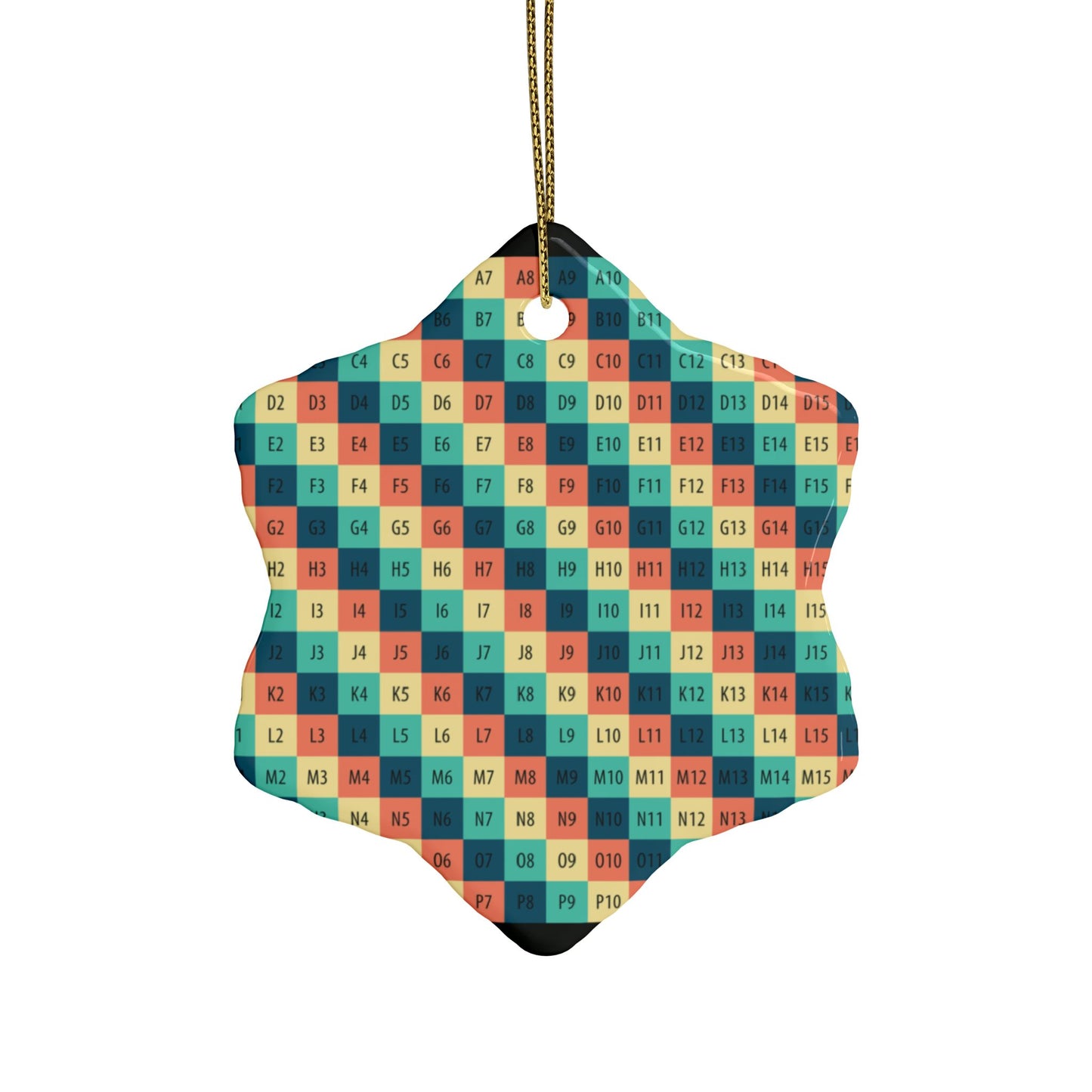 Heart-Shaped Ceramic Ornaments - Colorful & Black - Perfect for Holidays and Celebrations