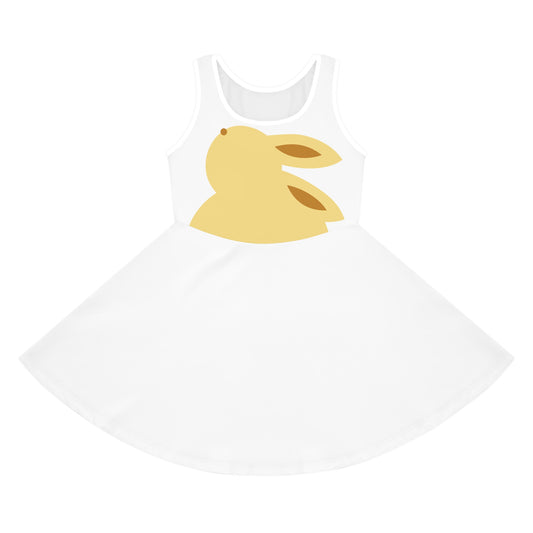 Girls' Sleeveless Sundress (AOP)