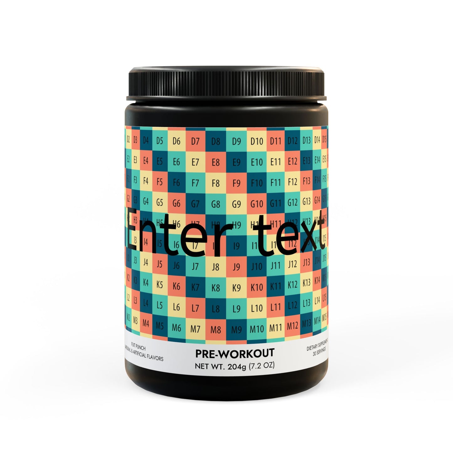 Pre-Workout Supplement, Fruit Punch (204g, 7.1oz)