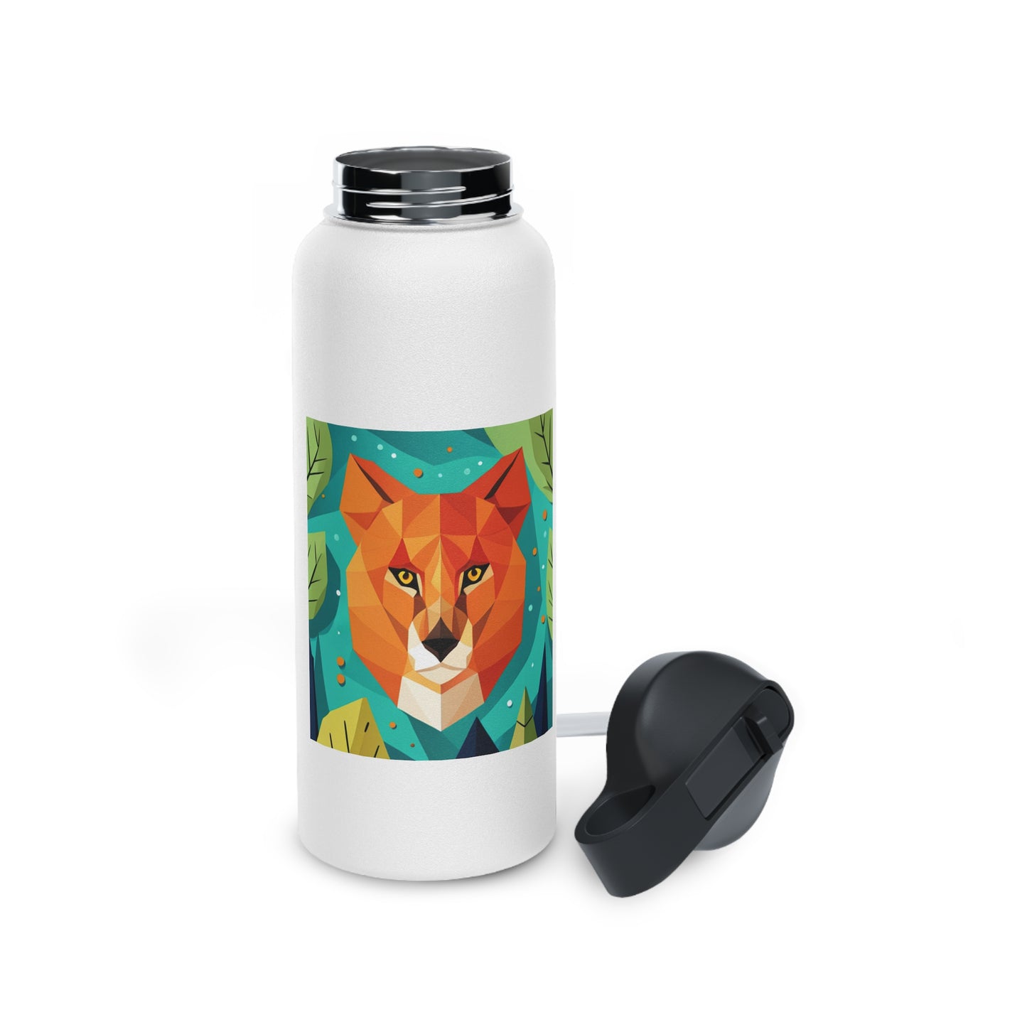 Stainless Steel Water Bottle, Standard Lid