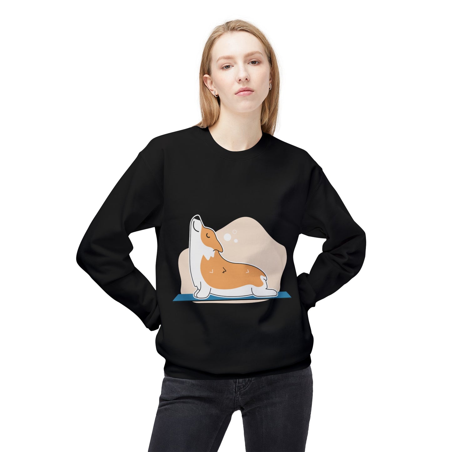 Unisex Midweight Fleece Crewneck Sweatshirt