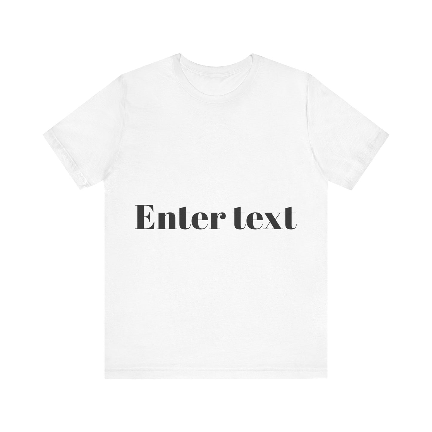 Unisex Jersey Short Sleeve Tee