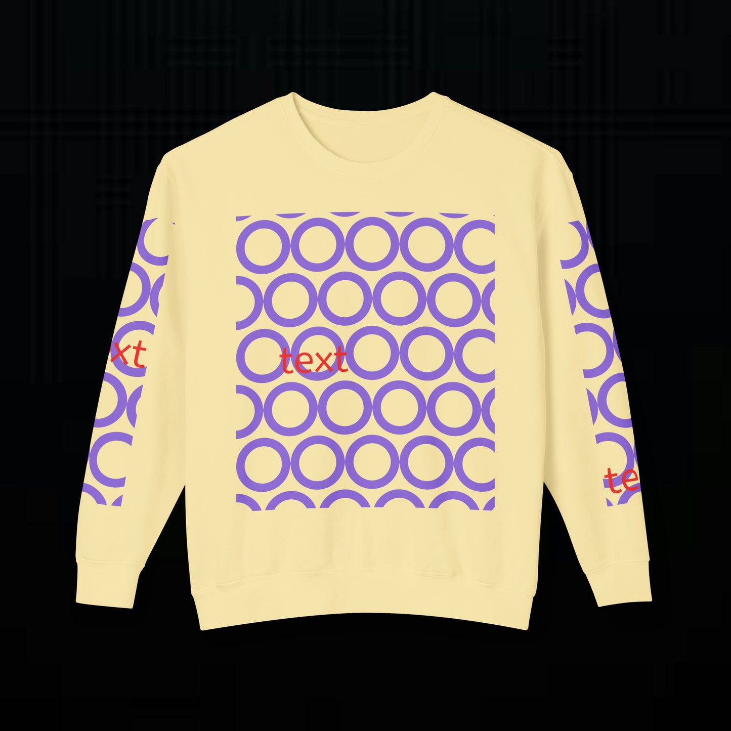 Unisex Lightweight Crewneck Sweatshirt