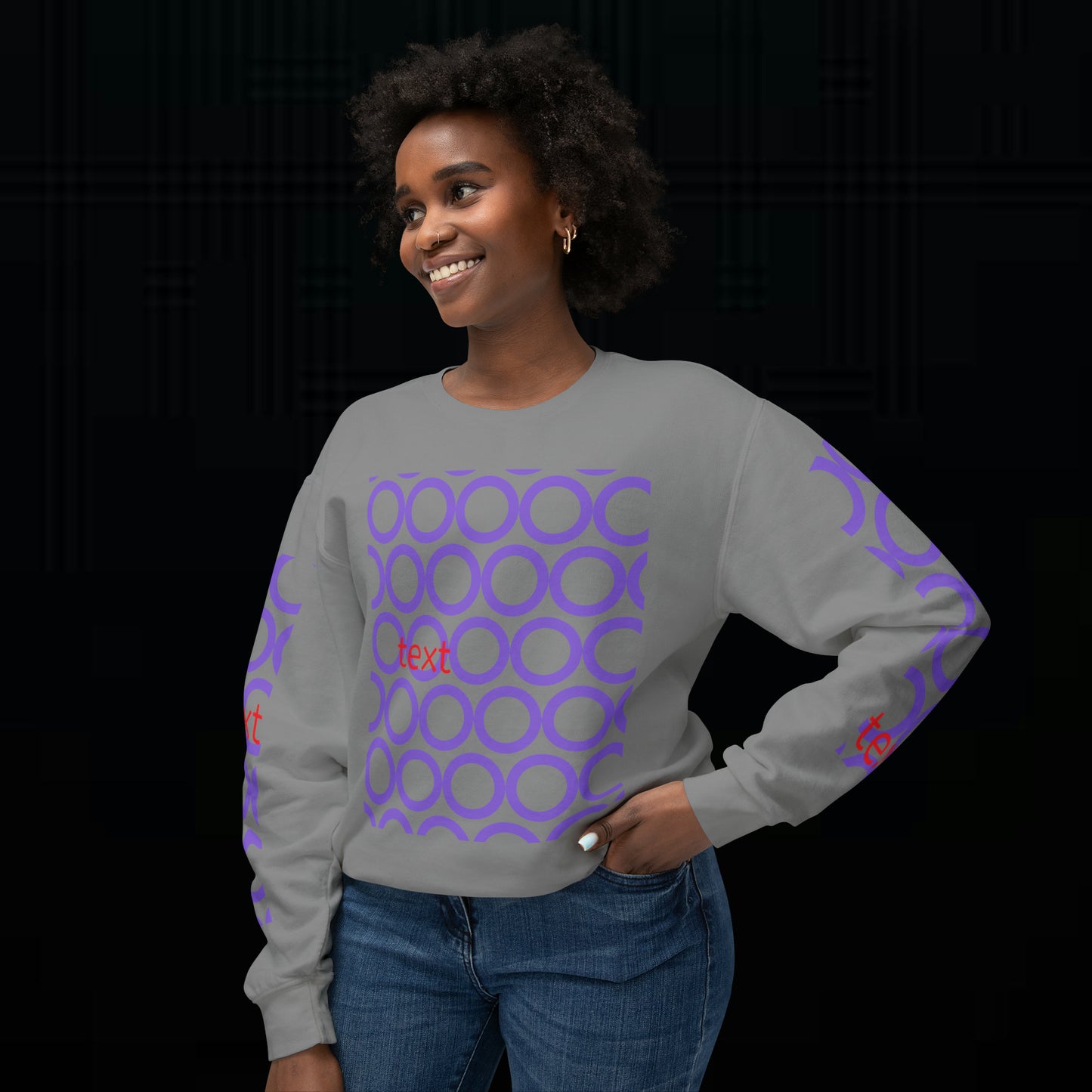 Unisex Lightweight Crewneck Sweatshirt