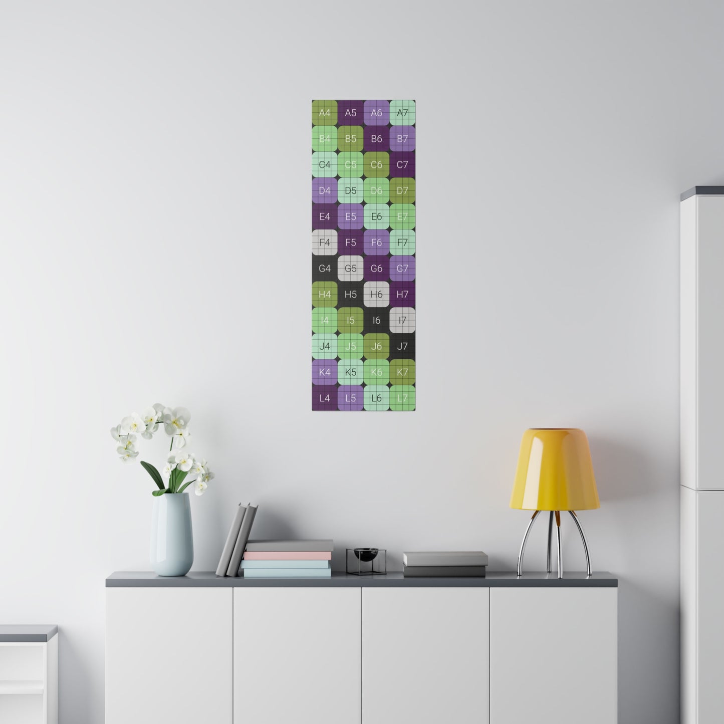 Matte Canvas, Stretched, 0.75"