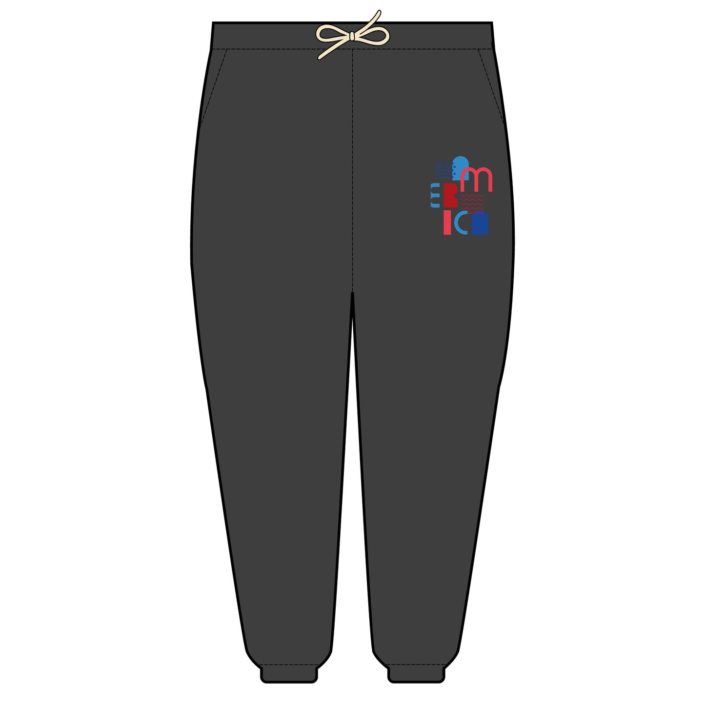 Unisex Garment-Dyed Fleece Sweatpants