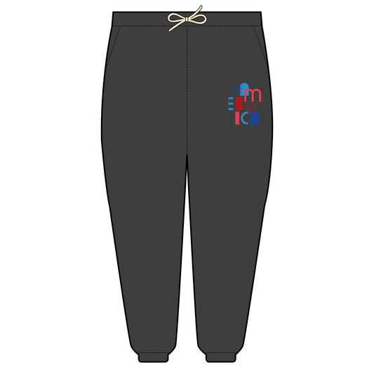 Unisex Garment-Dyed Fleece Sweatpants