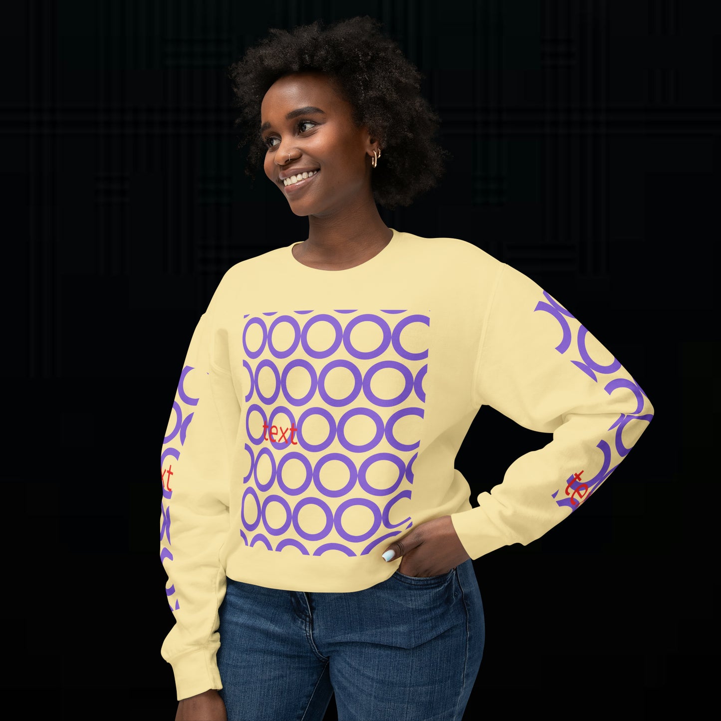 Unisex Lightweight Crewneck Sweatshirt