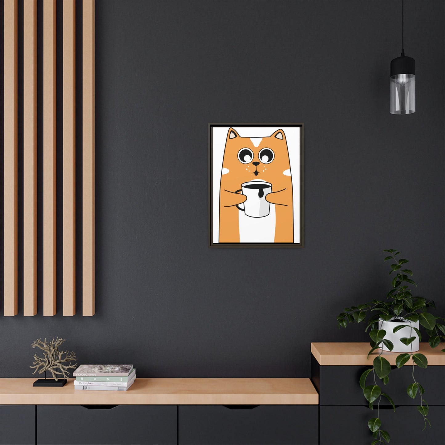 Matte Canvas, Framed (Multi-color) - TI-64772