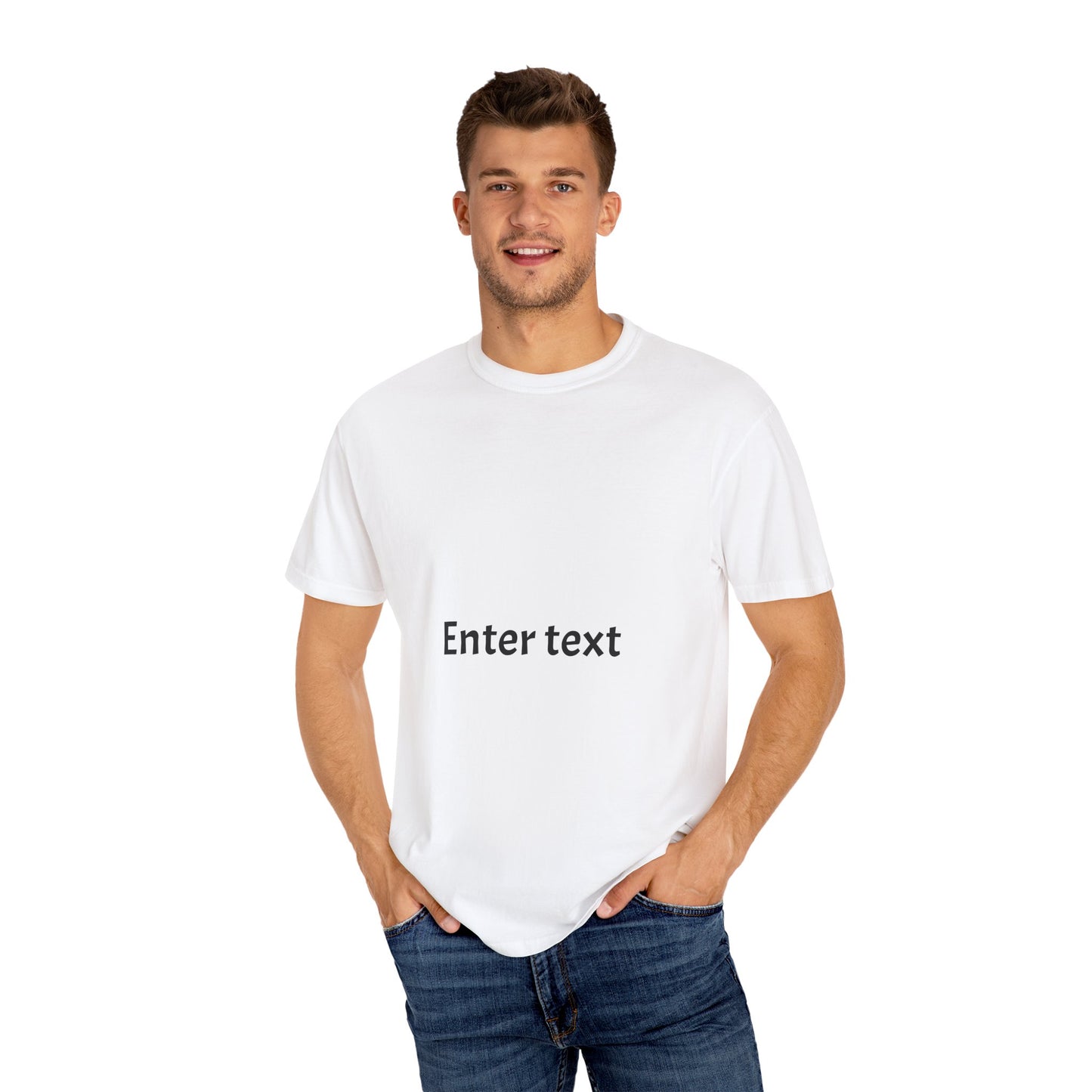 Customizable Unisex Garment-Dyed T-Shirt | Personalized Gift for All Occasions