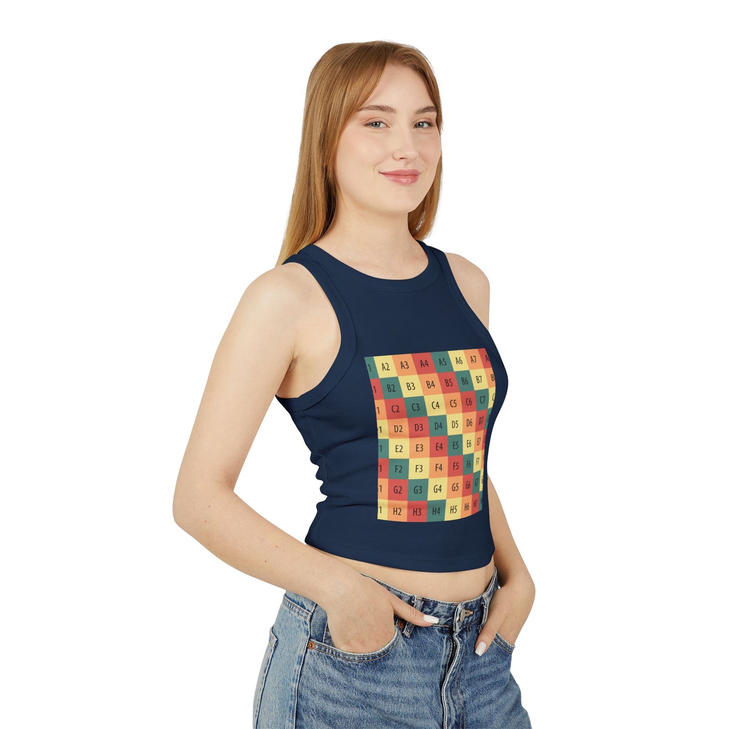 Women's Micro Rib Racer Tank Top