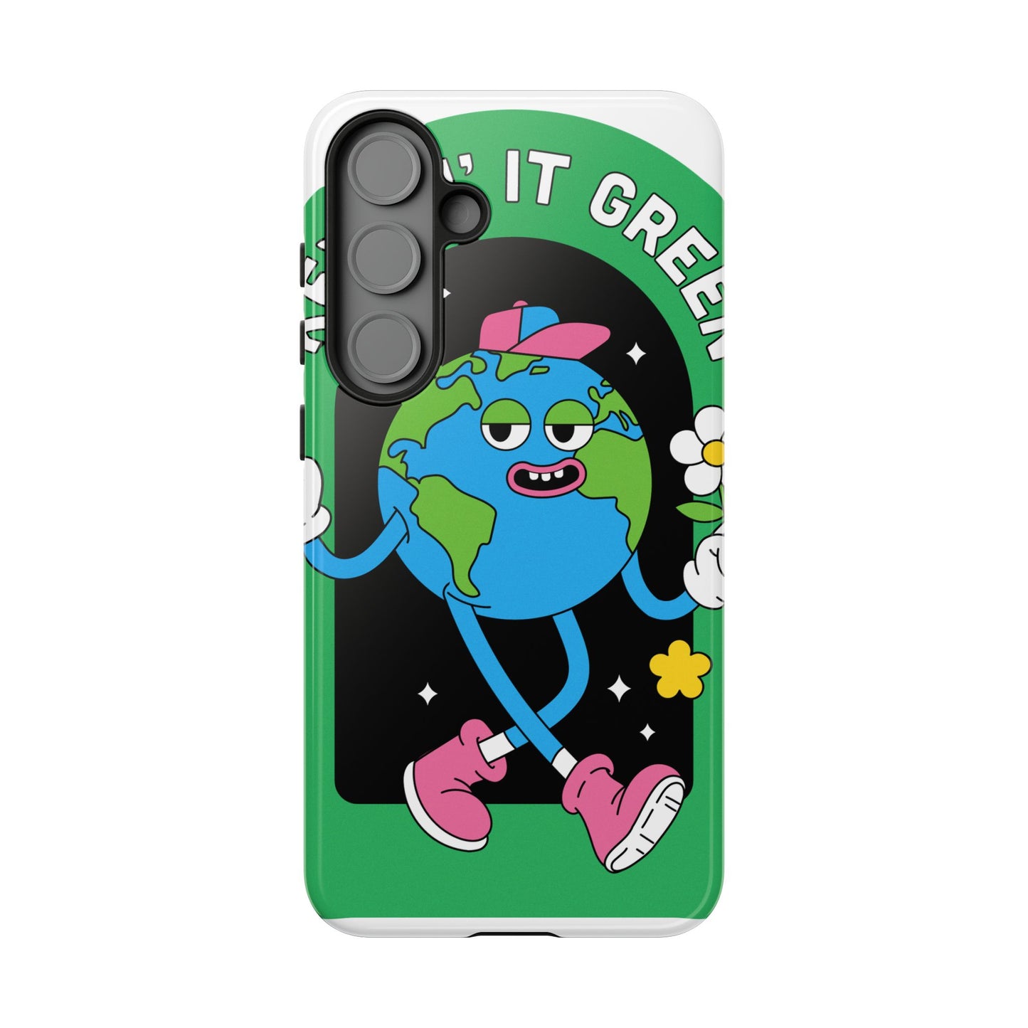 Eco-Friendly Phone Case - "Keep It Green" Design