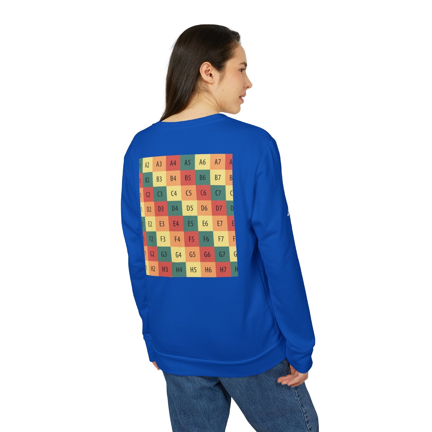 adidas® Unisex Fleece Crewneck Sweatshirt