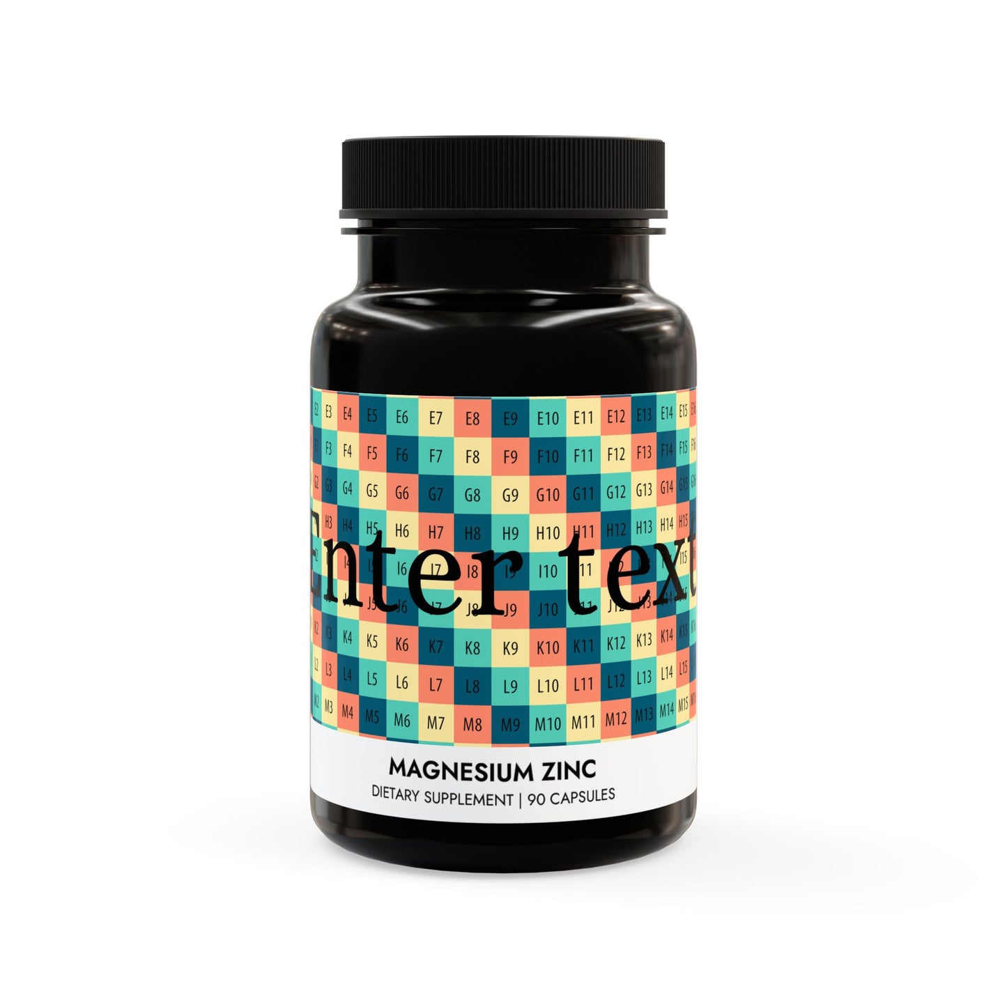 Magnesium Zinc Supplement (90 Capsules)