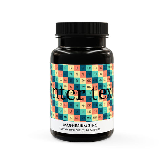 Magnesium Zinc Supplement (90 Capsules)