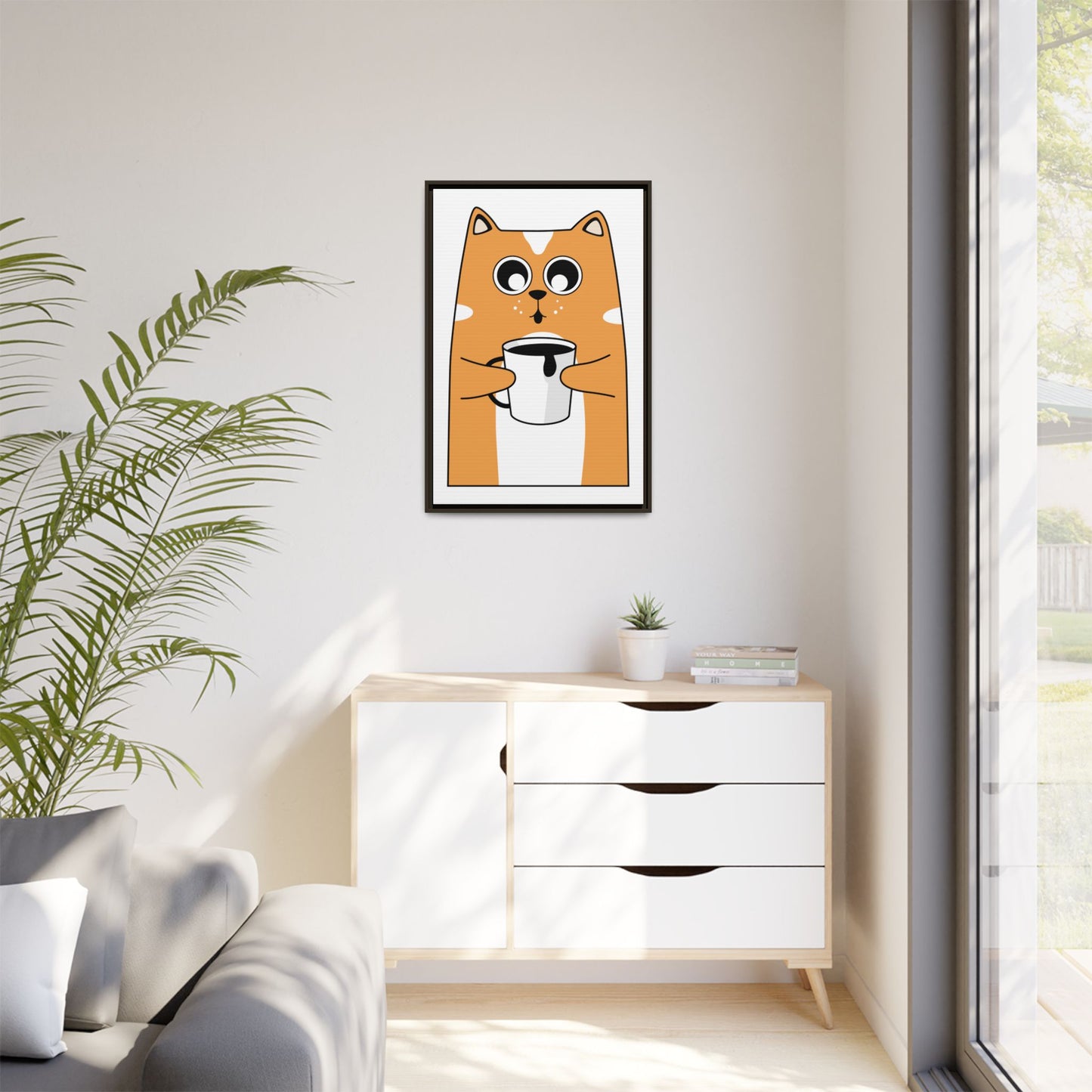 Matte Canvas, Framed (Multi-color) - TI-64772