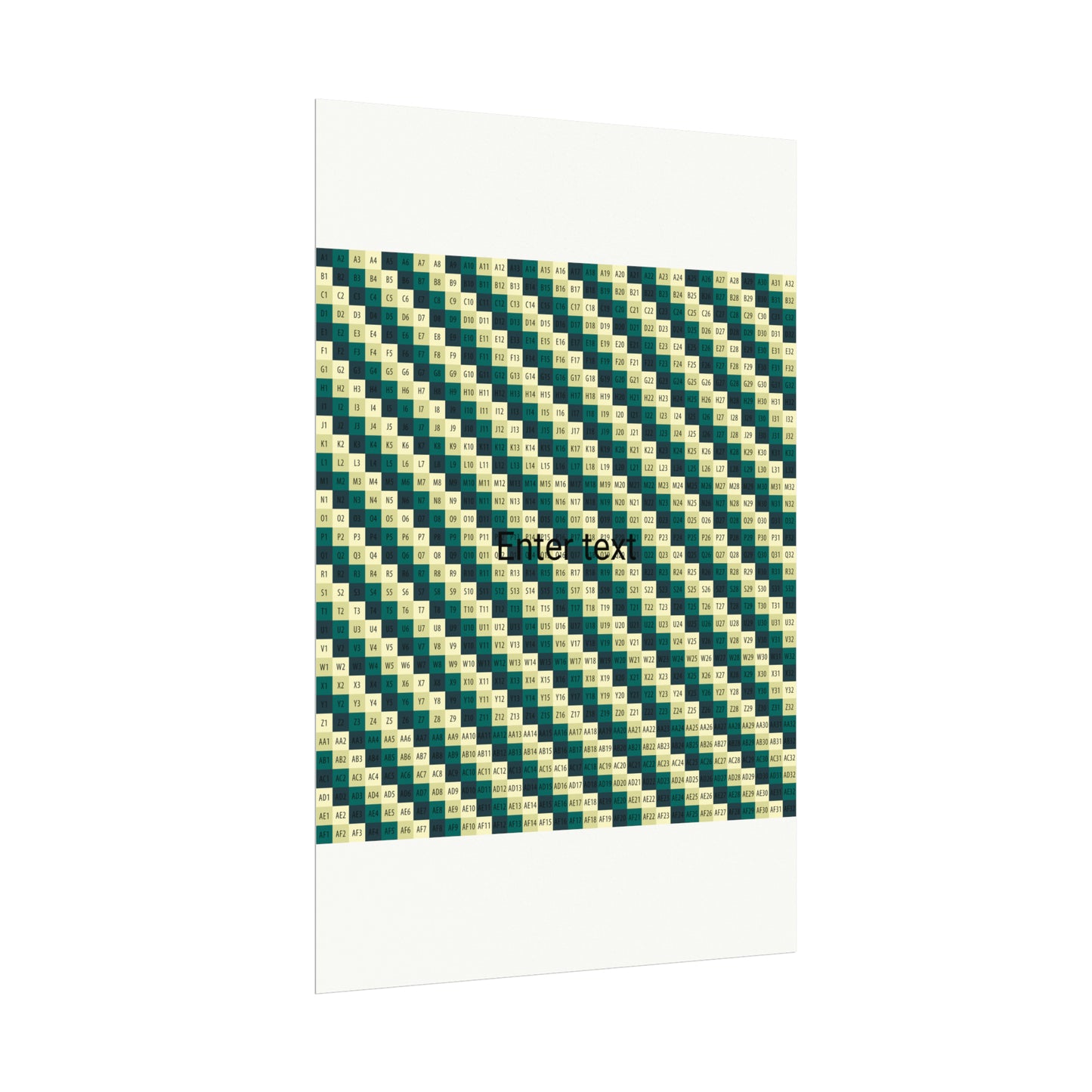 Textured Watercolor Matte Posters