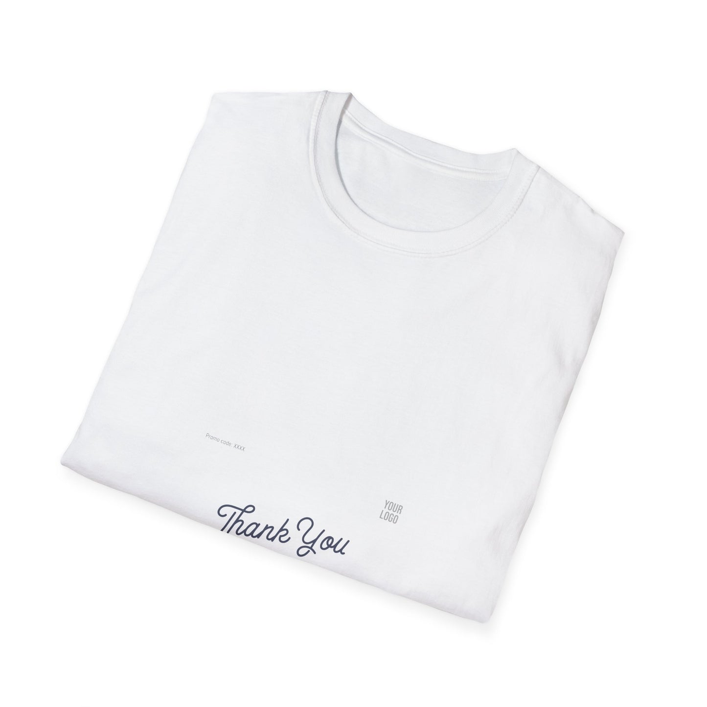 Thank You Unisex Softstyle T-Shirt - Casual Comfort for Everyday Wear