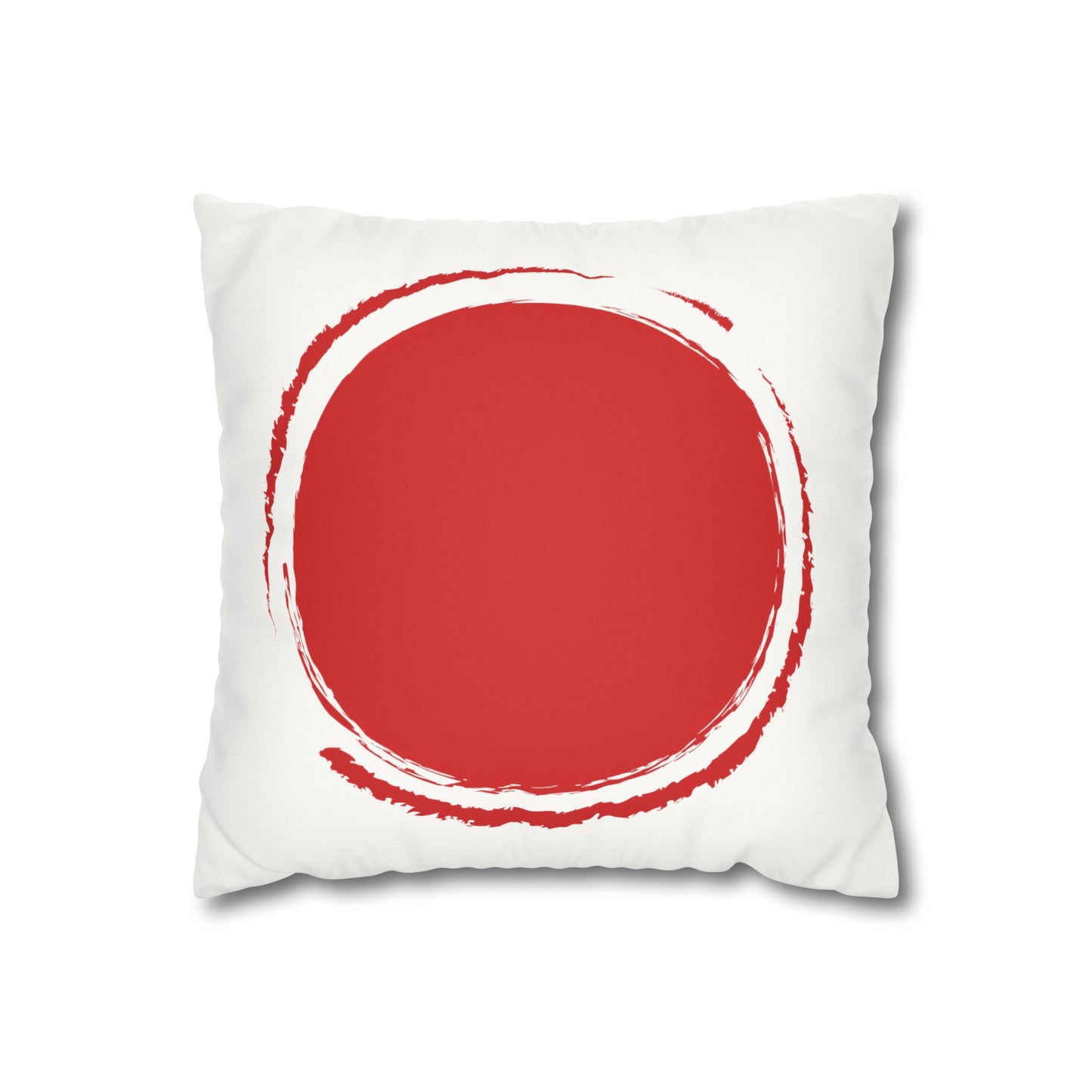 Faux Suede Square Pillowcase