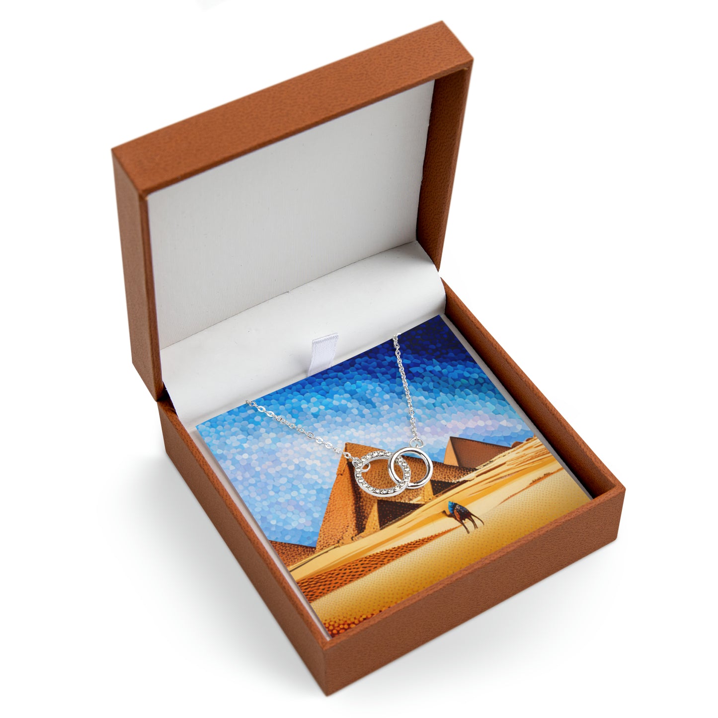 Interlocking Circles Necklace