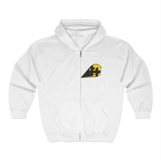 Unisex Heavy Blend Full Zip Hoodie - Stylish and Cozy for Everyday Wear