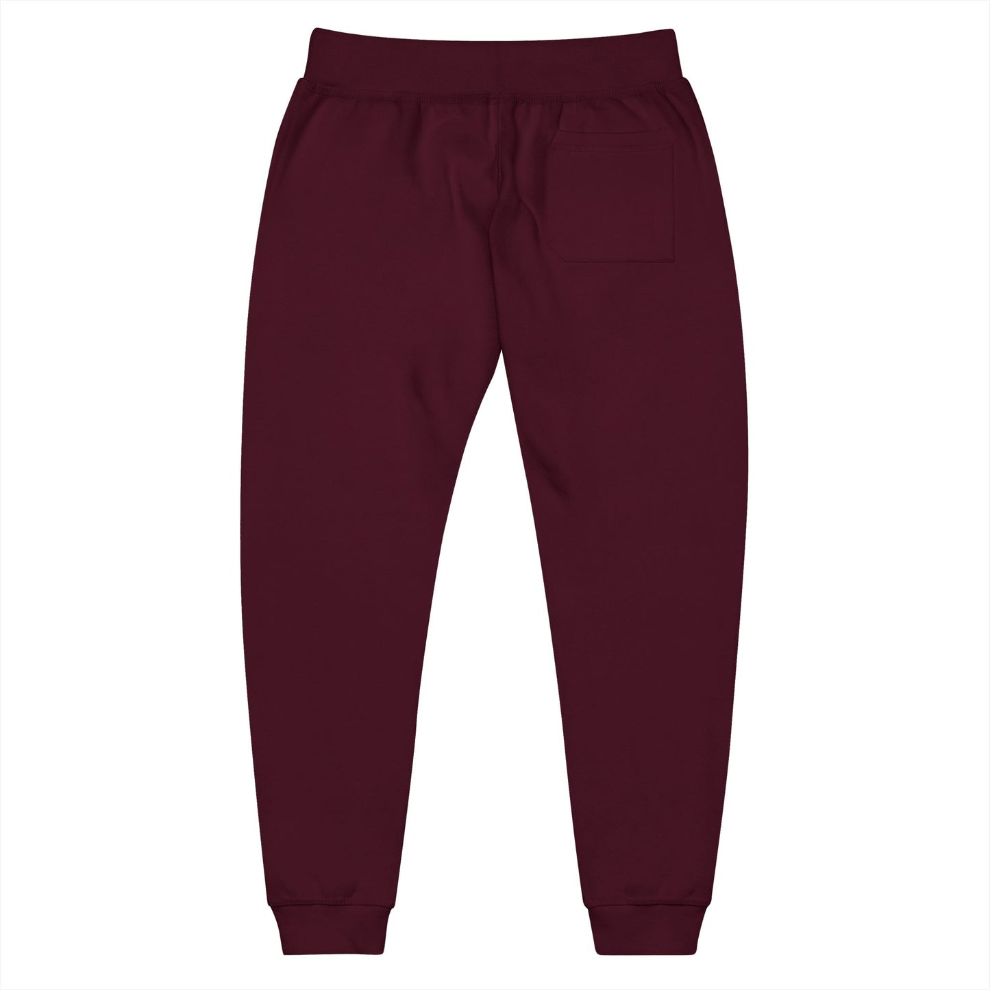Cozy Embroidered Unisex Fleece Sweatpants - Perfect for Relaxation & Everyday Wear