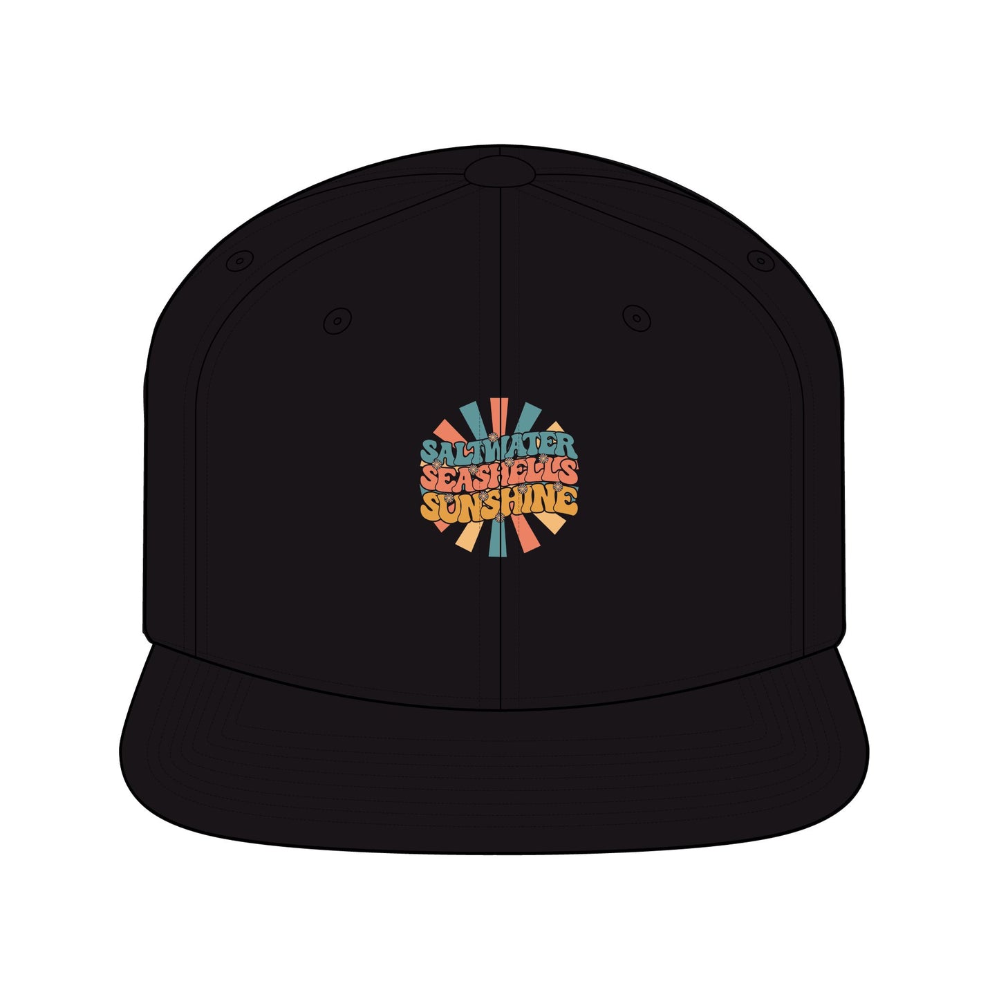 Playful Unisex Snapback Hat - Take It Easy & Moo Deng Designs