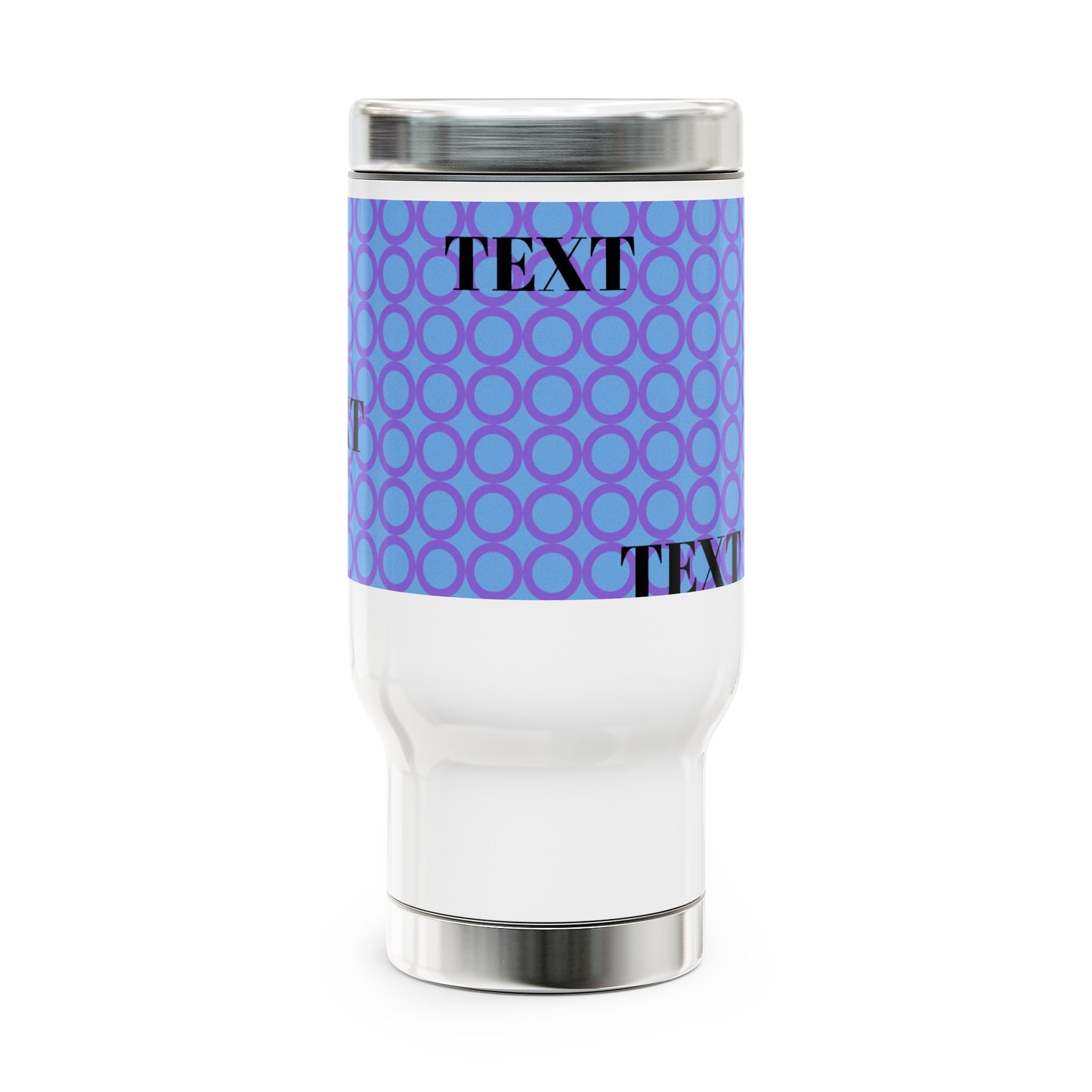 Stainless Steel Travel Mug with Handle, 14o