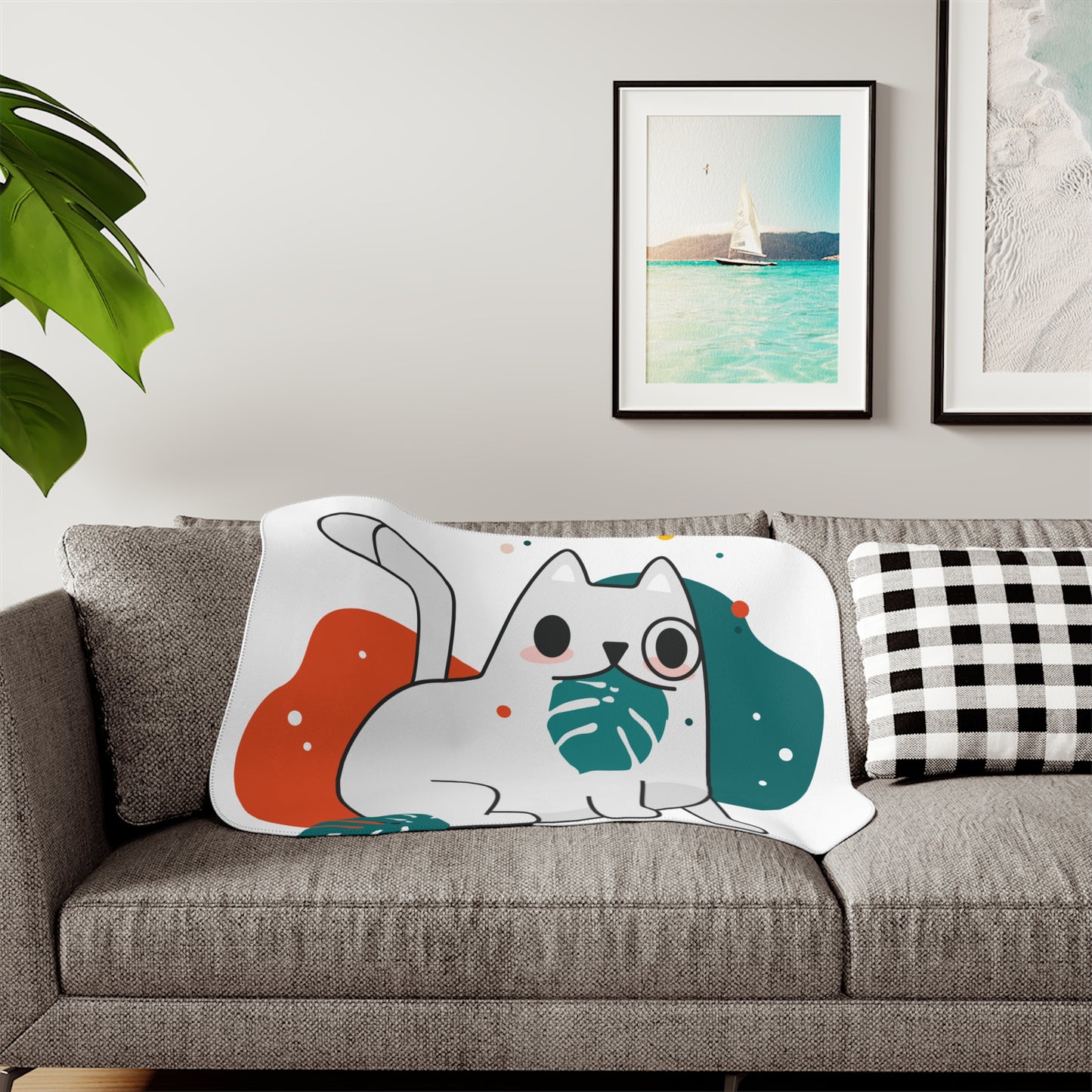 Sherpa Blanket, Two Colors - TI-63489