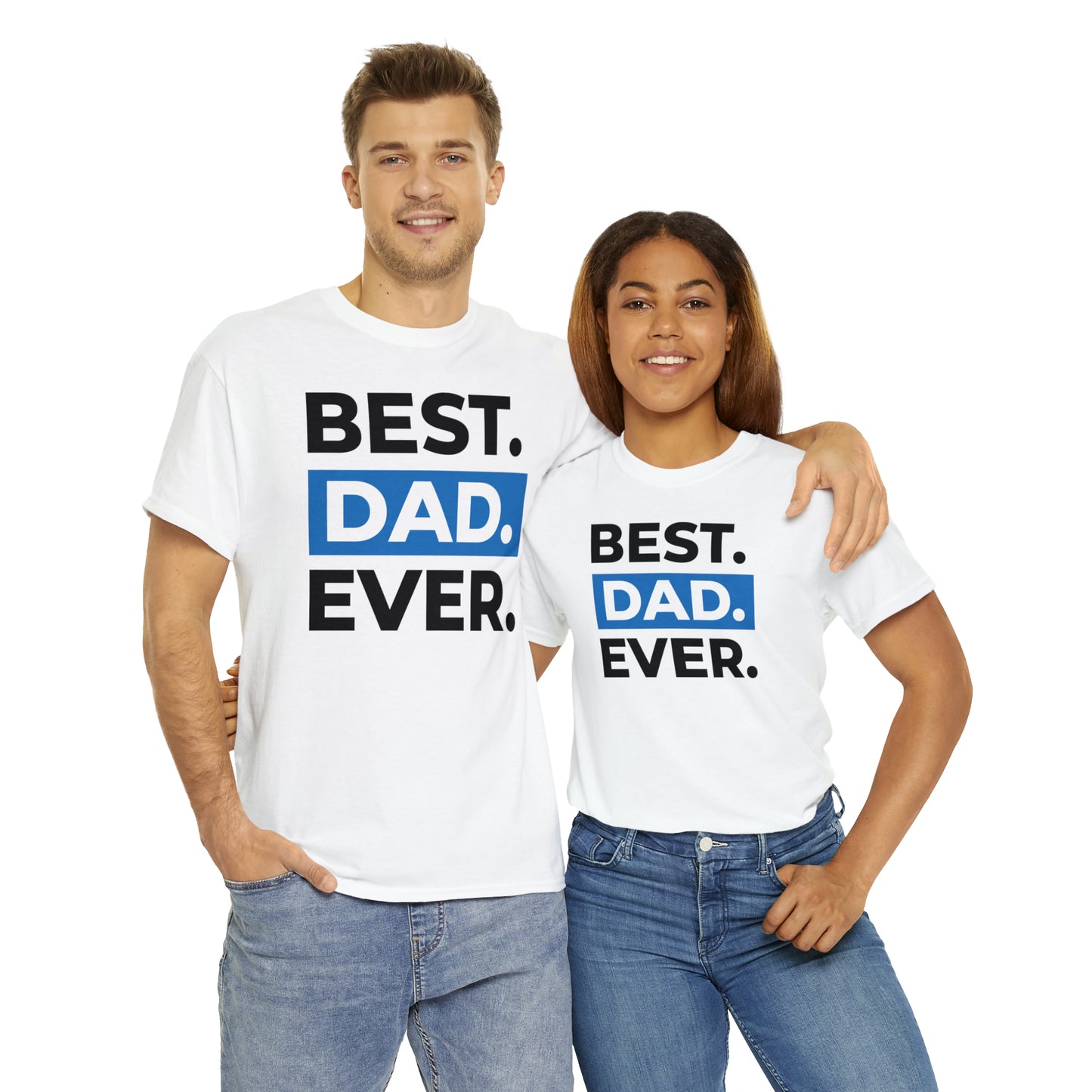Best Dad Ever Cotton Tee