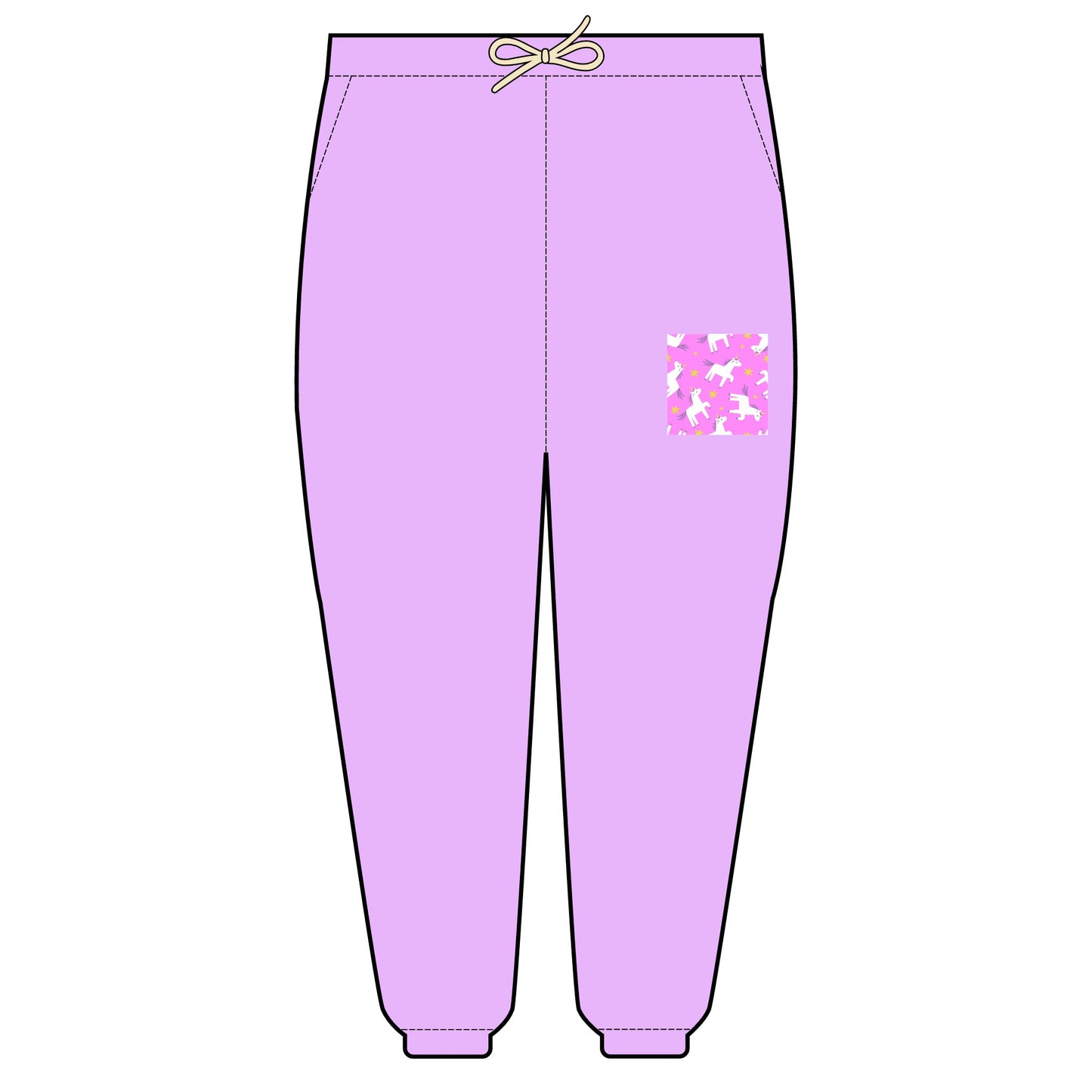 Unisex Garment-Dyed Lightweight Fleece Sweatpants