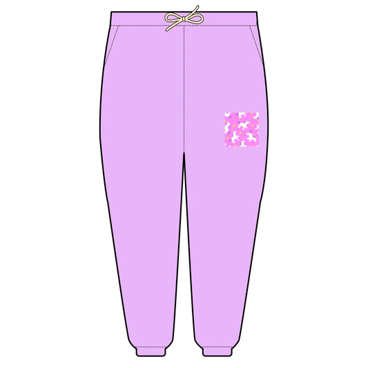 Unisex Garment-Dyed Lightweight Fleece Sweatpants