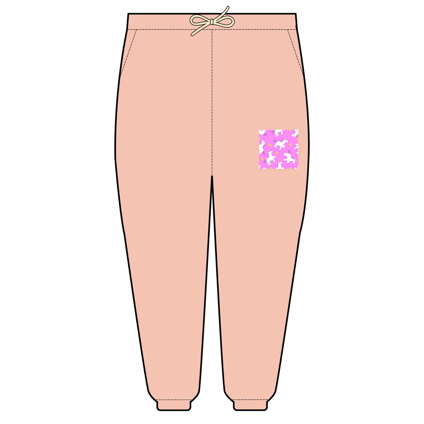 Unisex Garment-Dyed Lightweight Fleece Sweatpants