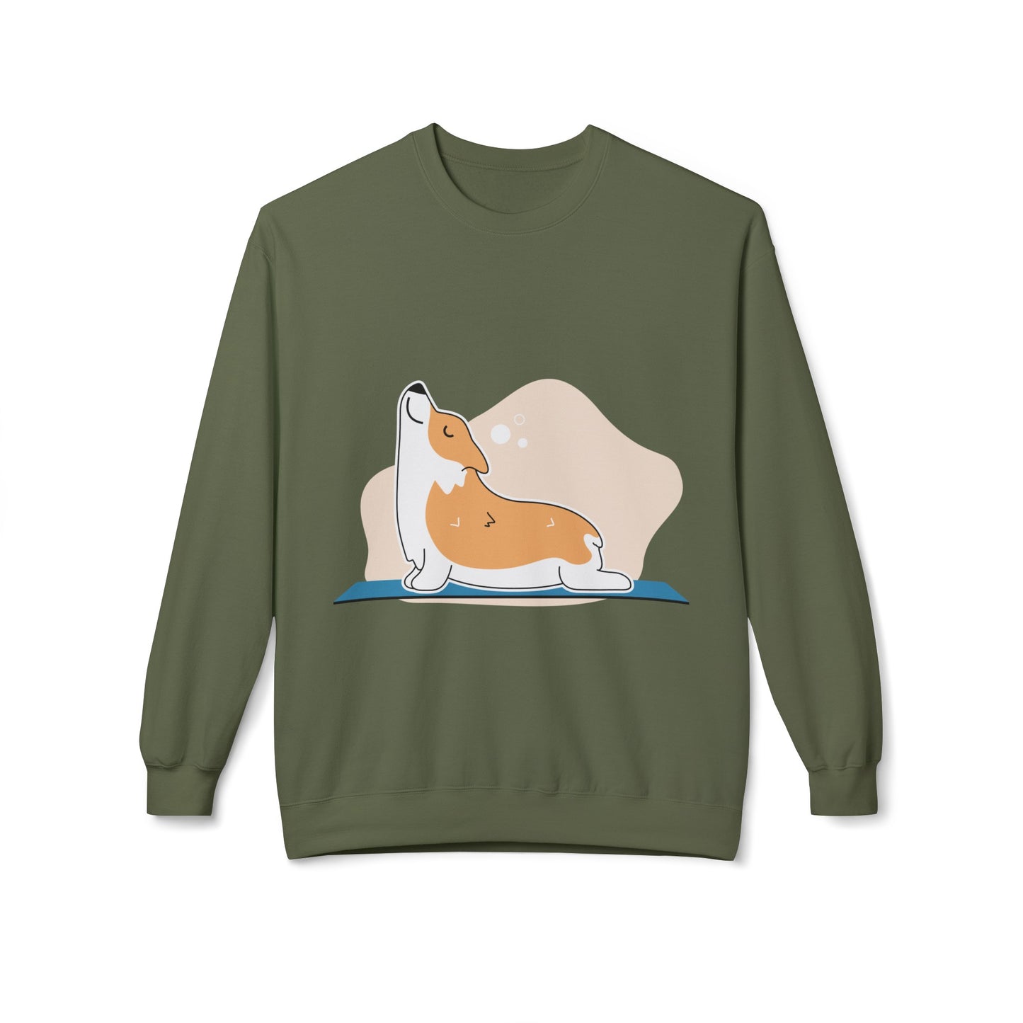 Unisex Midweight Fleece Crewneck Sweatshirt