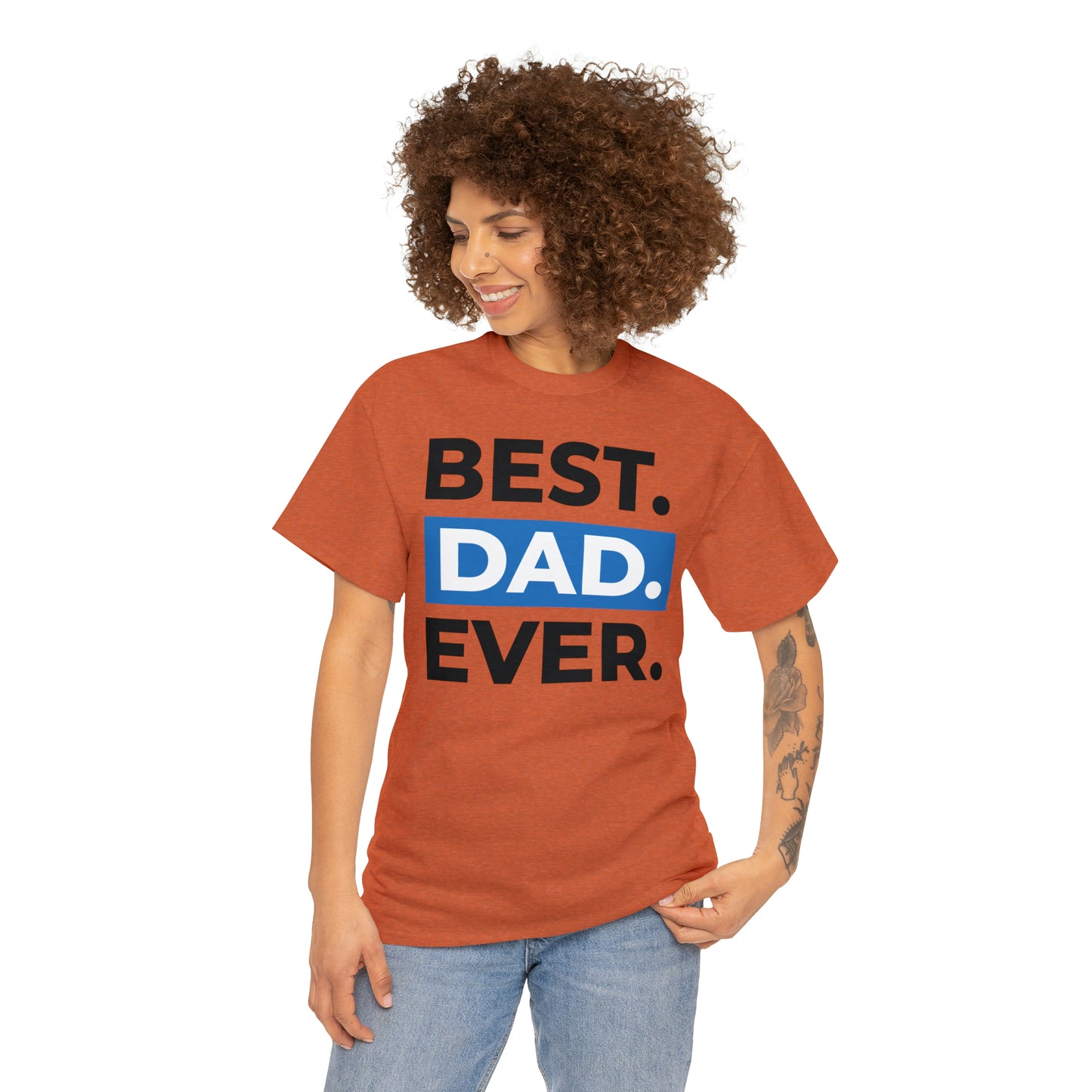 Best Dad Ever Cotton Tee