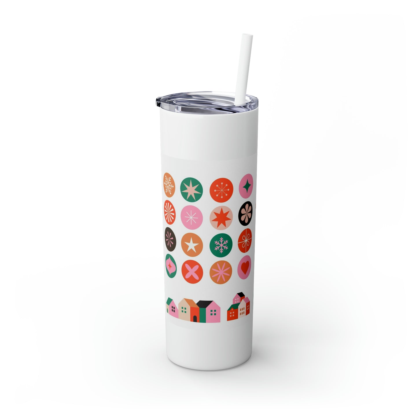 Skinny Tumbler with Straw, 20oz -  TI-52455