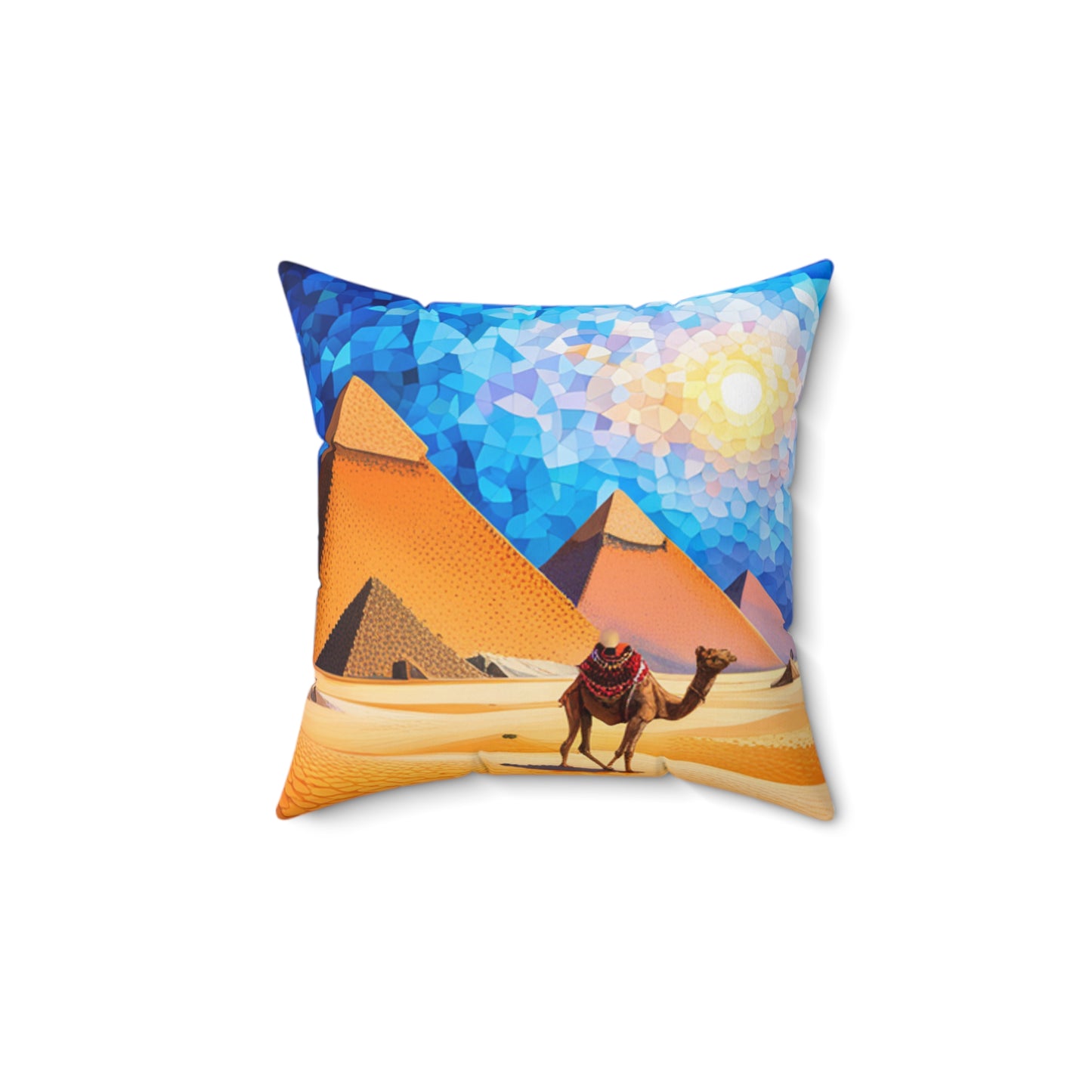 Spun Polyester Square Pillow