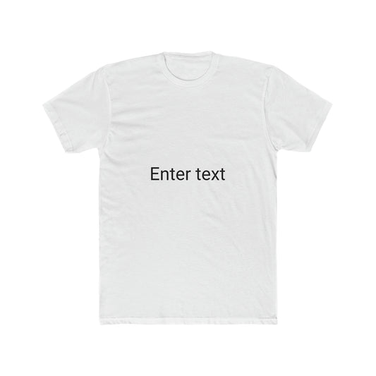 Men's Cotton Crew Tee