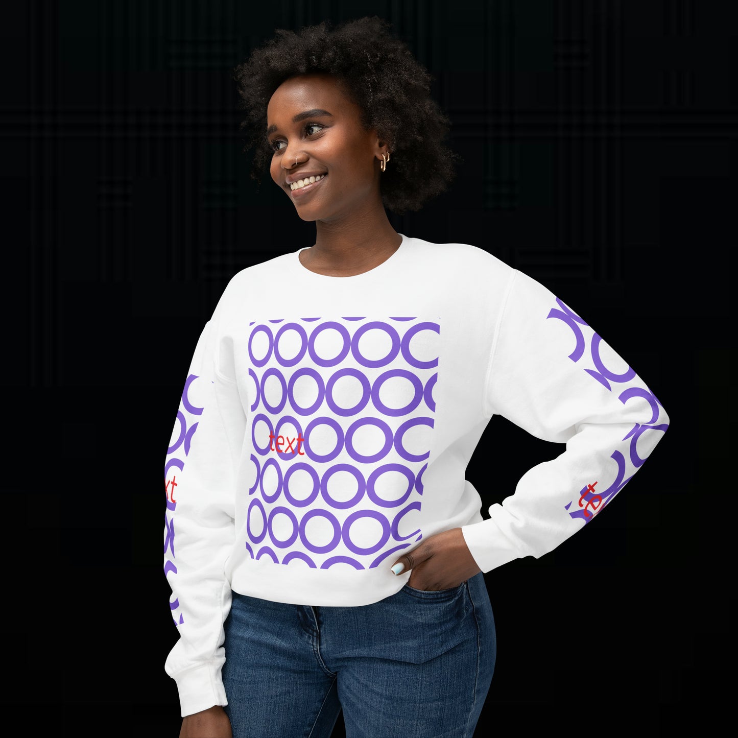 Unisex Lightweight Crewneck Sweatshirt