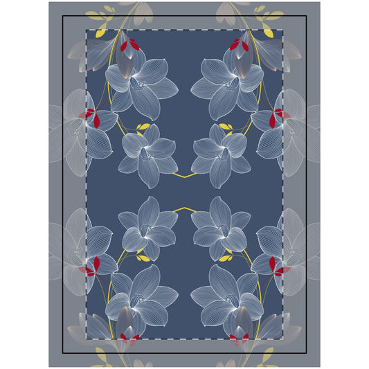 Wood Topped Wall Tapestry