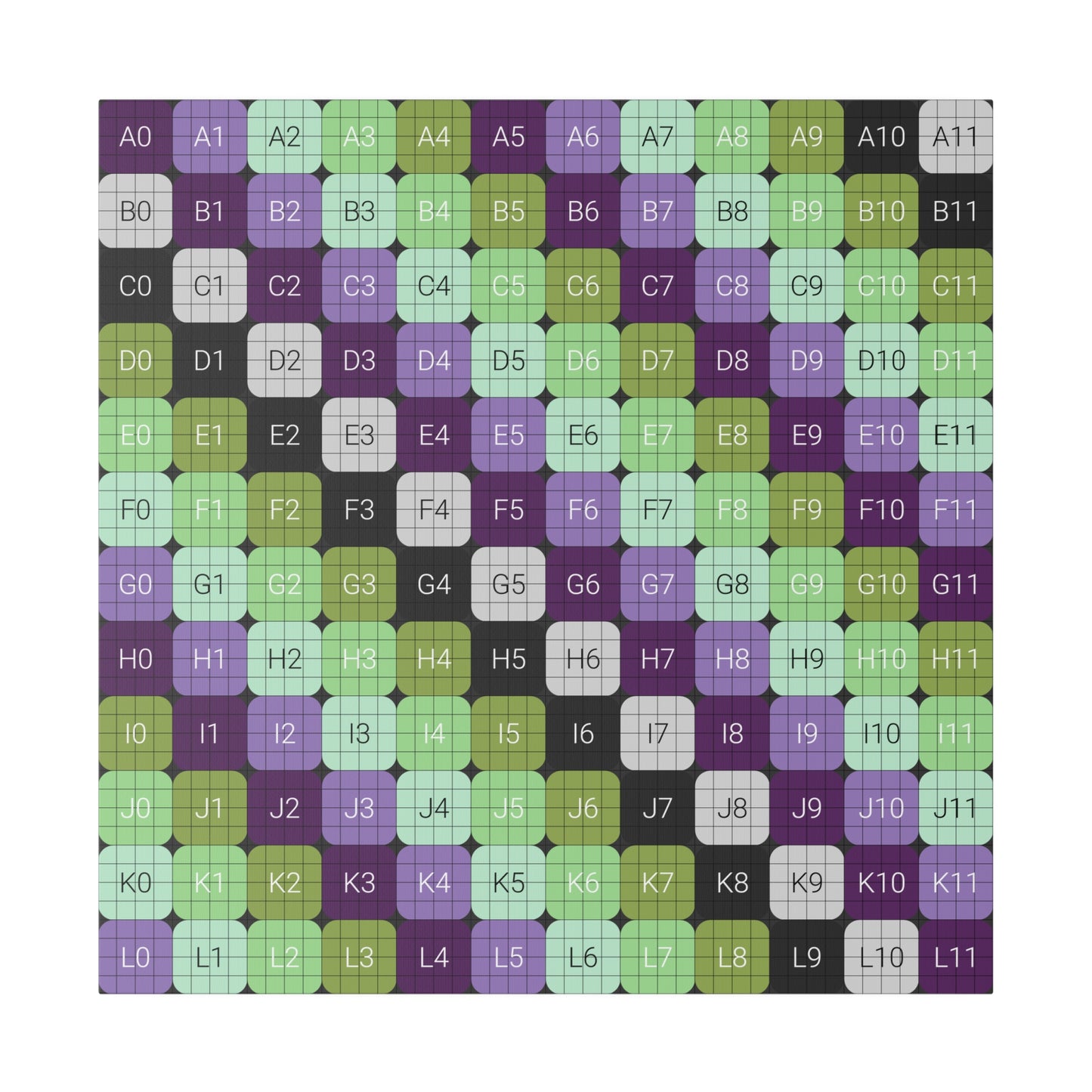 Matte Canvas, Stretched, 0.75"