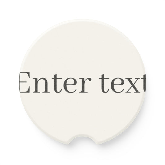 Soapstone Car Coaster