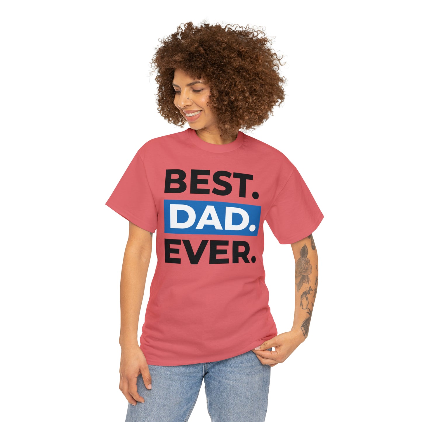 Best Dad Ever Cotton Tee