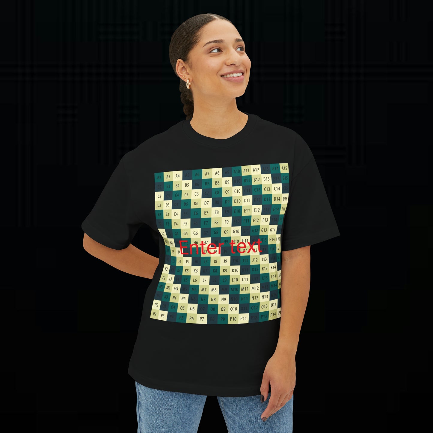 Unisex Oversized Boxy Tee