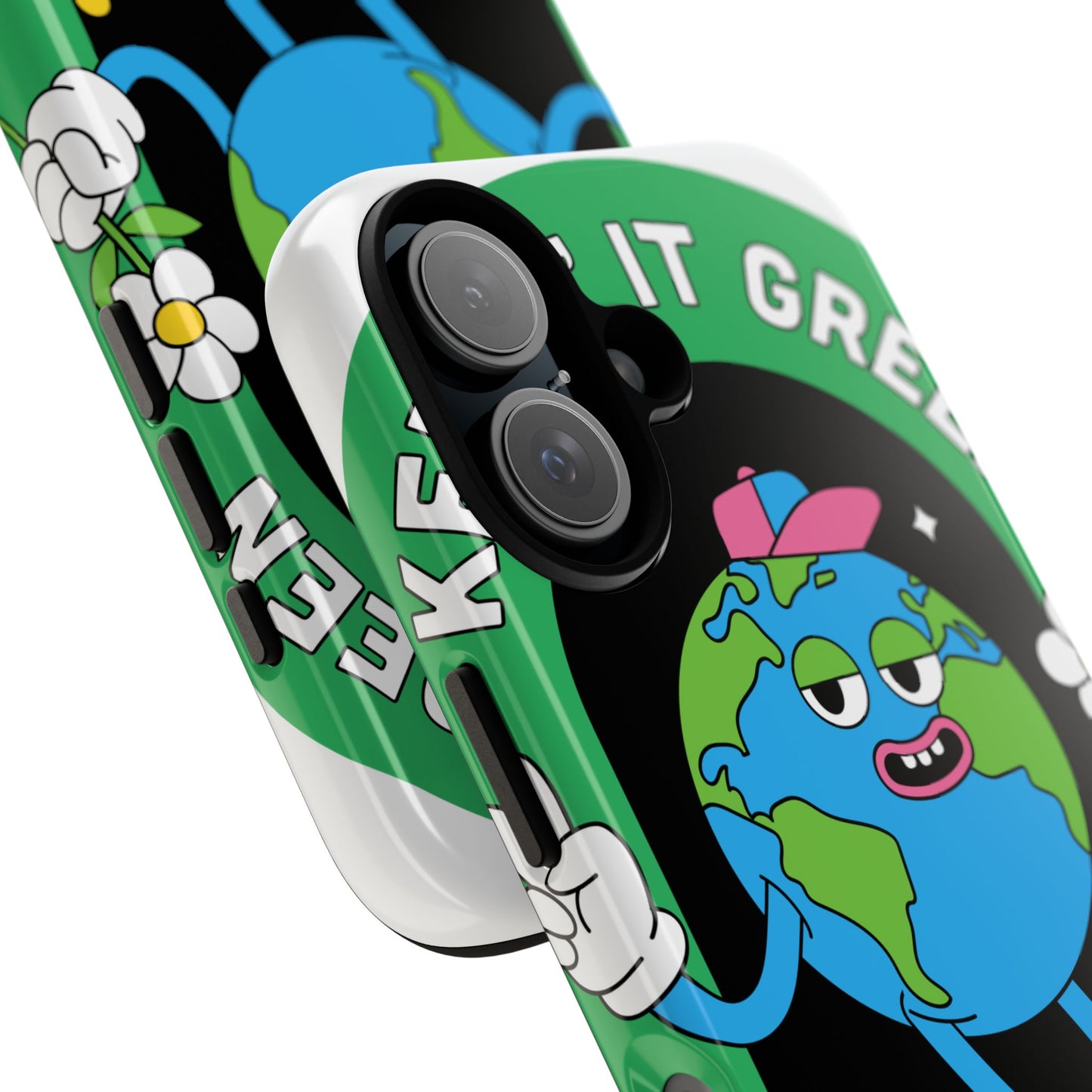 Eco-Friendly Phone Case - "Keep It Green" Design