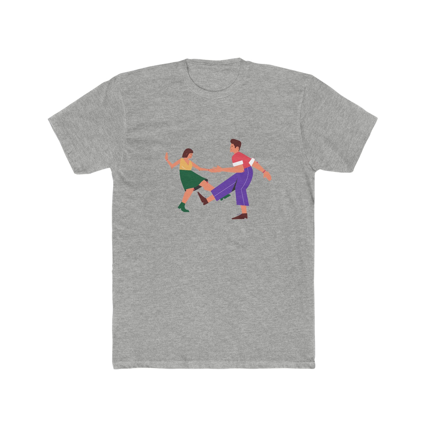 Friends Print Cotton Crew Tee