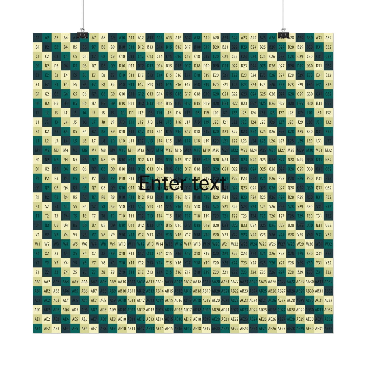 Textured Watercolor Matte Posters