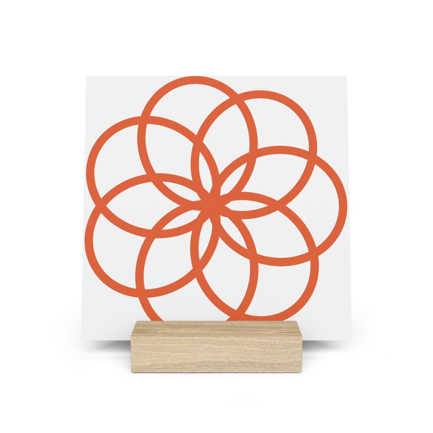 Decorative Gallery Board with Stand - Modern Art Display for Home & Office