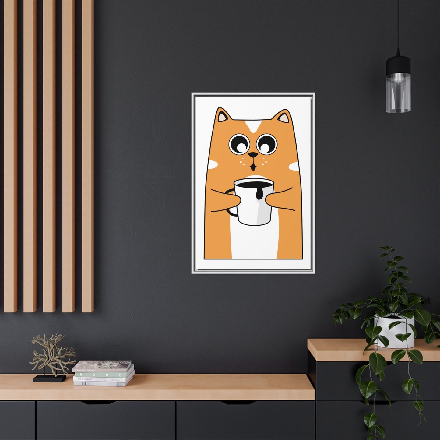 Matte Canvas, Framed (Multi-color) - TI-64772